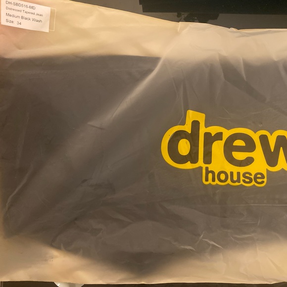 Drew house distressed black wash tapered jean - Picture 7 of 7